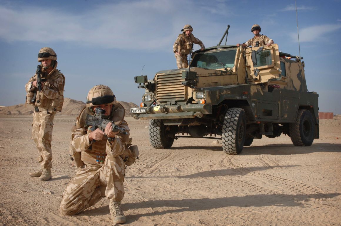 Royal Marines Band on operations