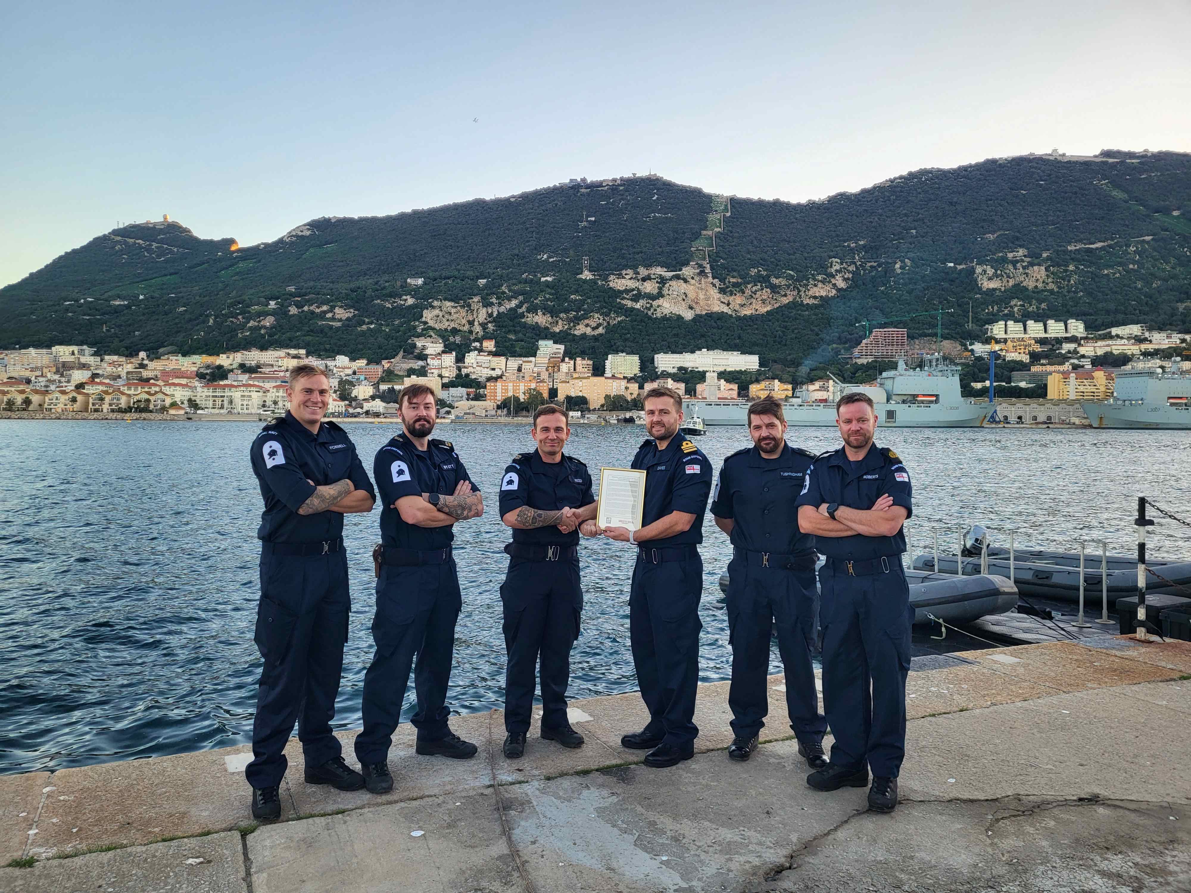 Gibraltar Clearance Diving Element