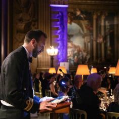 The 4th annual HMS Oardacious Gala, attended by HRH The Princess Royal