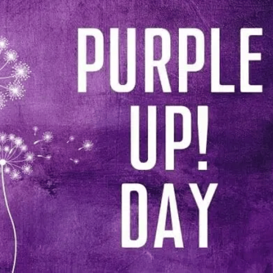 Purple up day